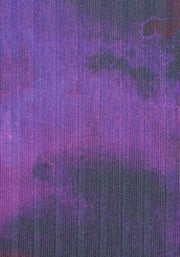 Poe Purple Ombre Print Trapeze Dress
