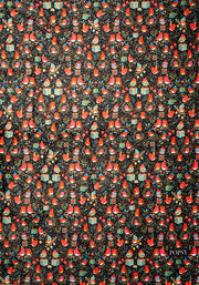 Pop-under Robins Print Plush Blanket