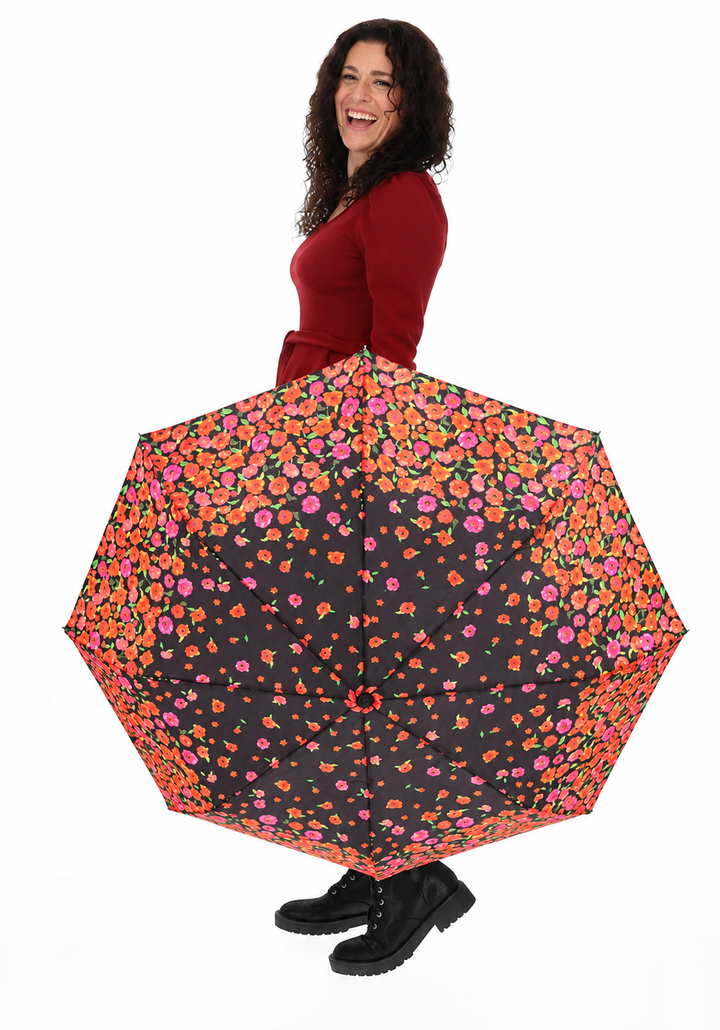 Poppy Print Umbrella