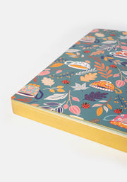 Popsy Teacups Print Notebook