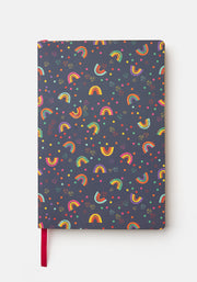 Popsy Rainbow Print Notebook