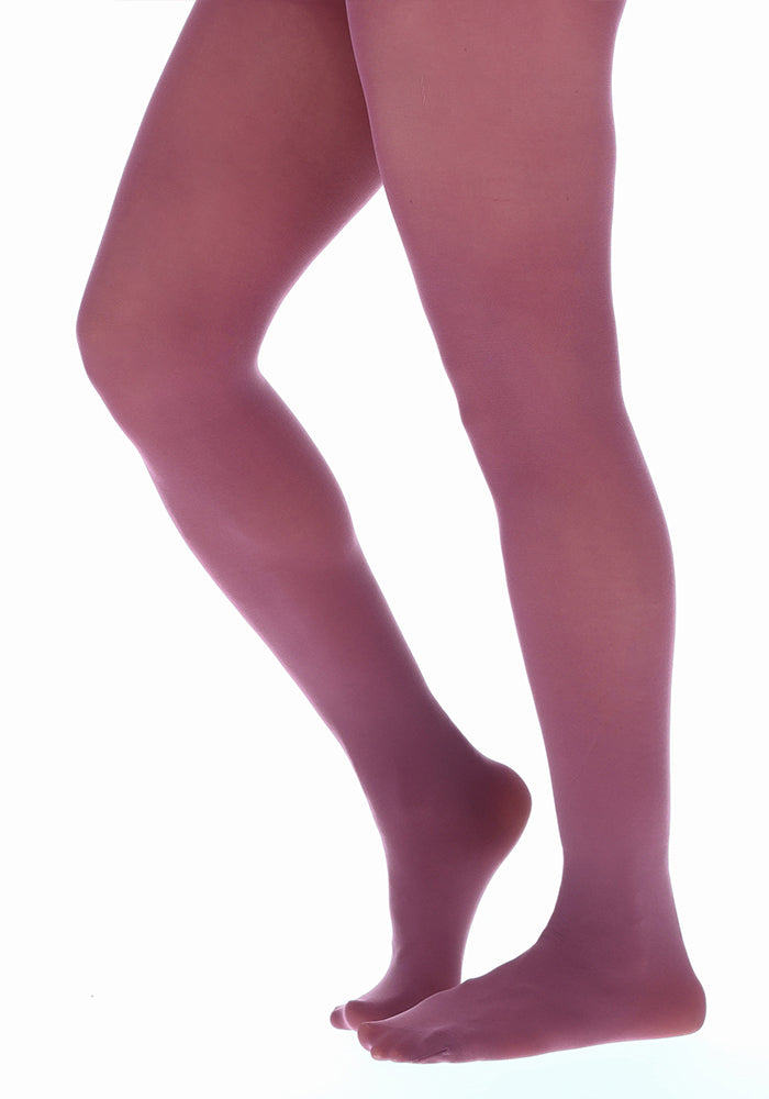 Second angle of 50 Denier Premium Tights (Berry)