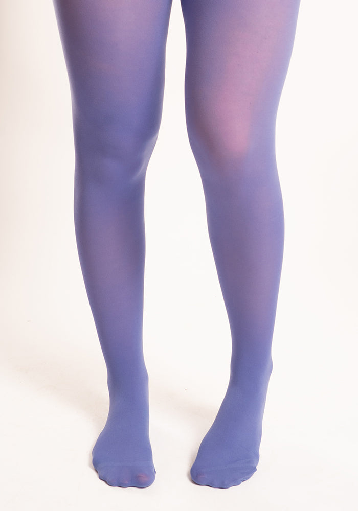 Second angle of 50 Denier Premium Tights (Iris Bloom)