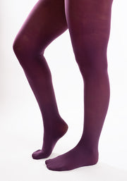 Premium 50 Denier Tights Plum