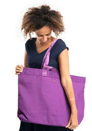 Purple Beach Bag