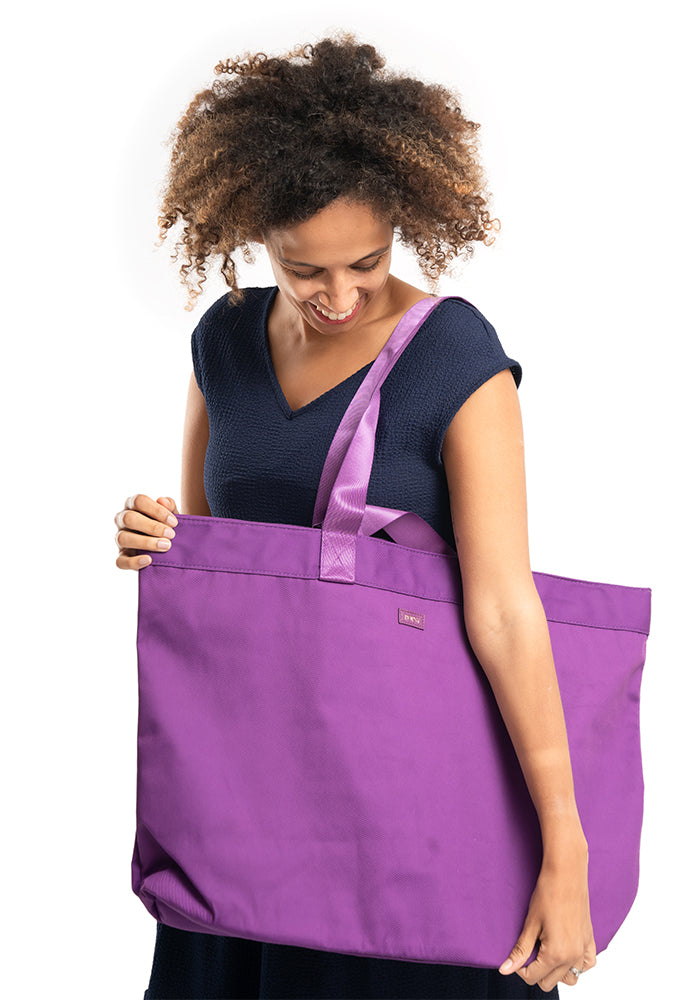 Purple Beach Bag