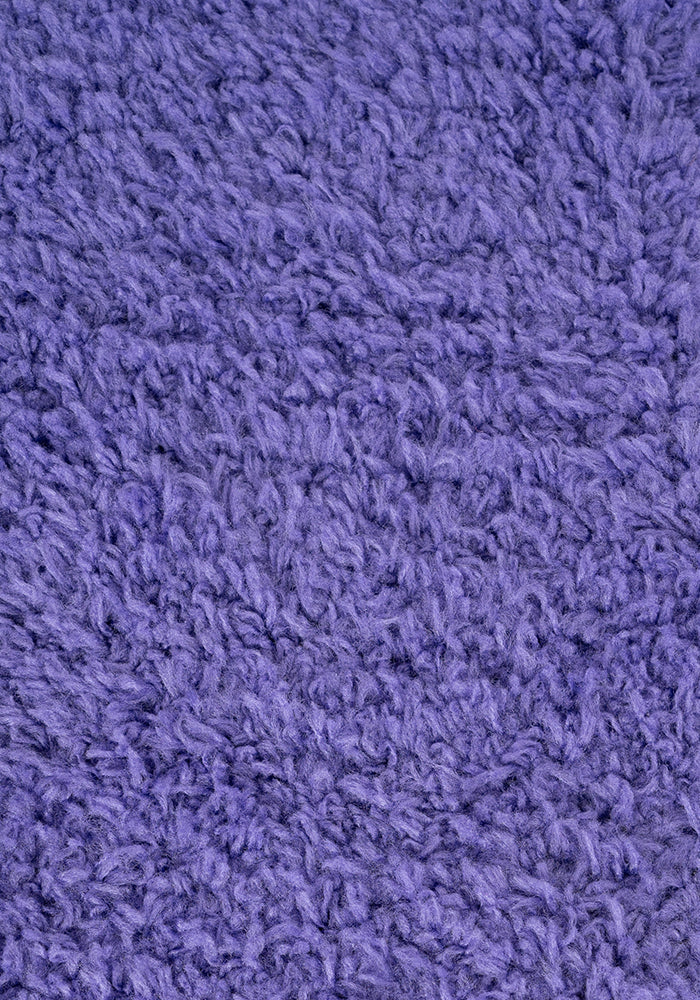 Second angle of Purple Fluffy Socks