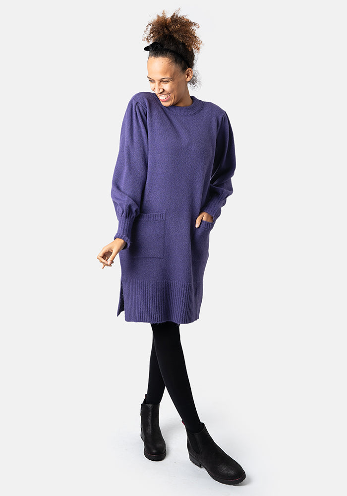 Tights Purple Dress Sweater Sweater Dress Leggings And Boots Online