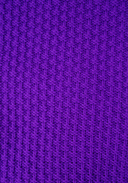 Bright Purple Moss Stitch Cardigan