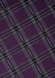 Tara Purple Tartan Swing Dress