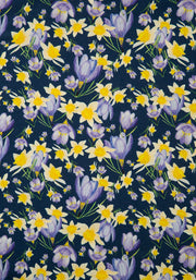 Pascala Crocus & Daffodils Print Midi Dress