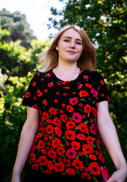 Radley Poppy Print Cotton T-Shirt