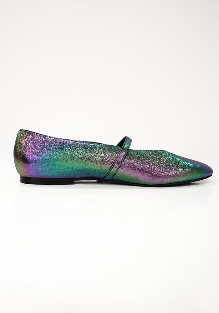 Eleventh angle of Rainbow Ballet Pump