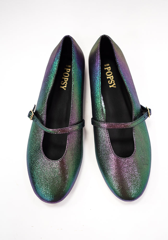 Sixth angle of Rainbow Ballet Pump