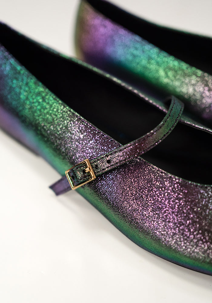 Fourth angle of Rainbow Ballet Pump