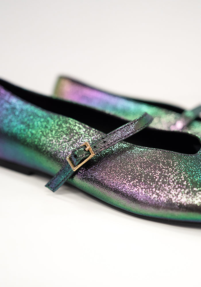 Second angle of Rainbow Ballet Pump
