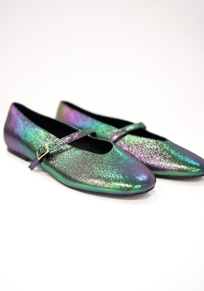 Rainbow Ballet Pump