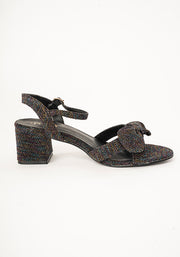 Rainbow Glitter Party Sandals