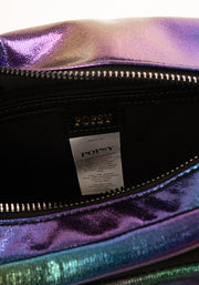 Rainbow Metallic Front Pocket Camera Bag