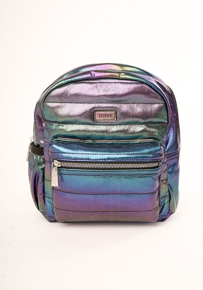 Sixth angle of Rainbow Metallic Mini Rucksack