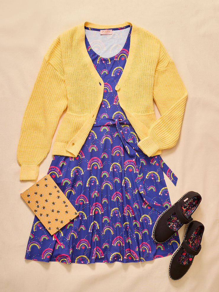 Elio Rainbow Pencils Dress