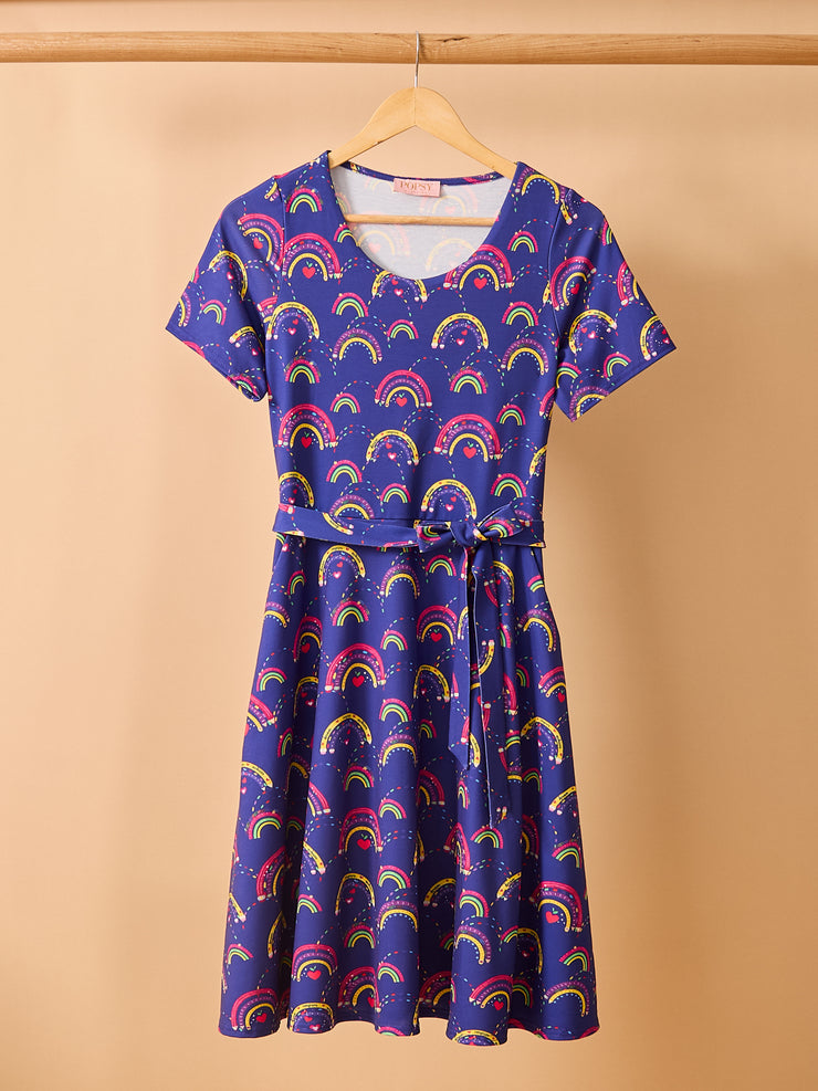 Elio Rainbow Pencils Dress