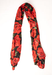 Red Rose Scarf