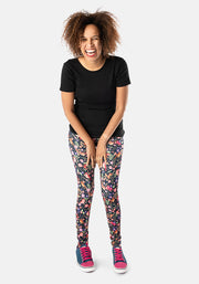 Rene Bird Print Popsy Leggings