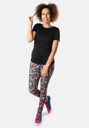 Rene Bird Print Popsy Leggings