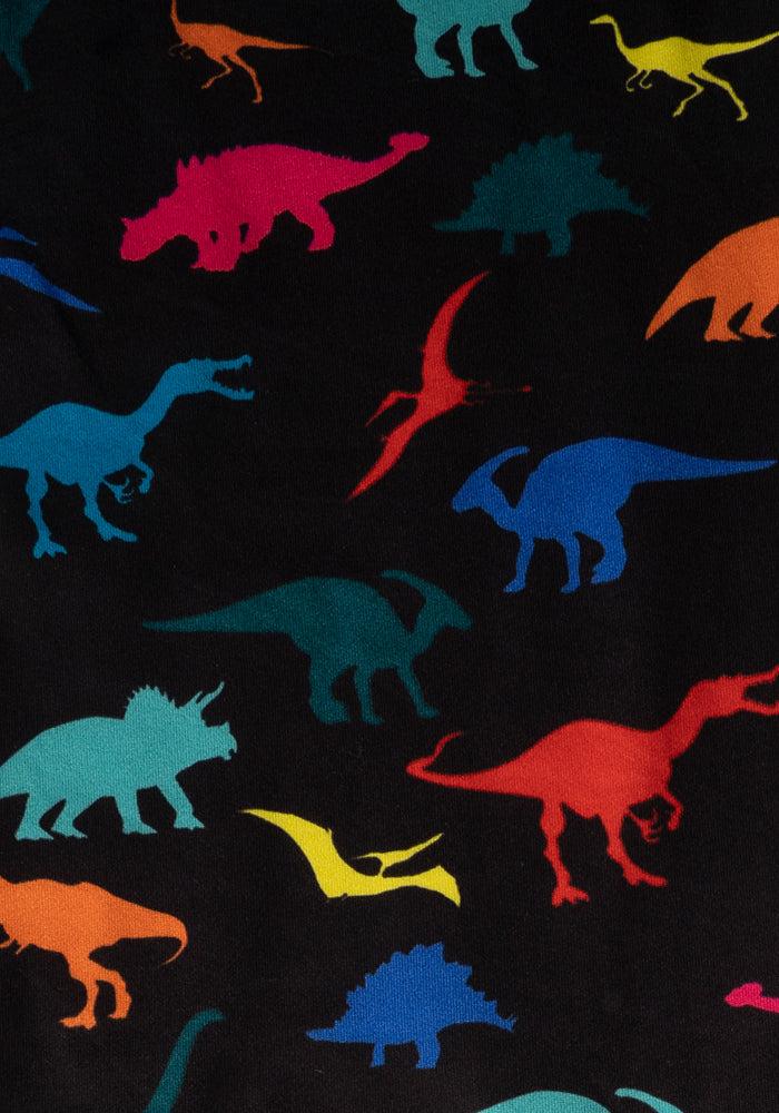 Seventh angle of Rene Bright Dinosaur Print Popsy Leggings