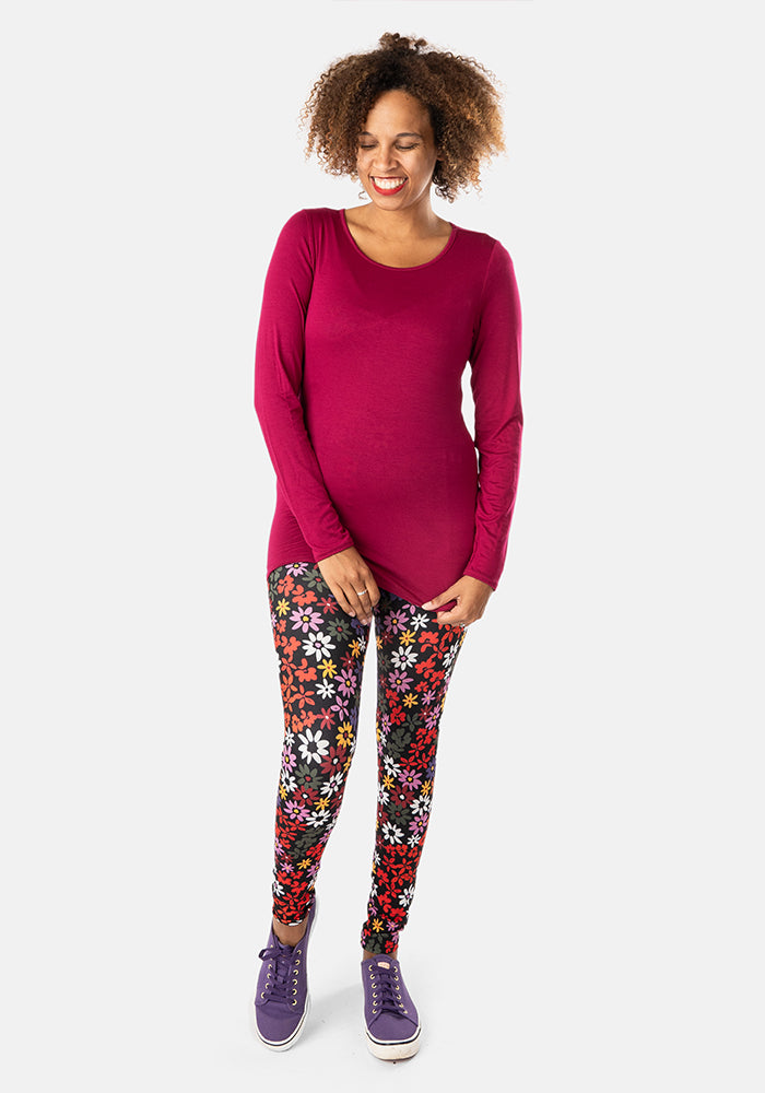 Rene Ditsy Floral Print Popsy Leggings