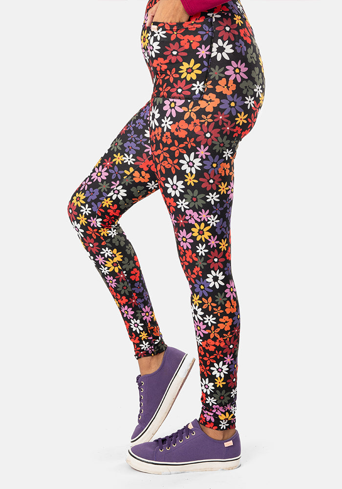 Rene Ditsy Floral Print Popsy Leggings