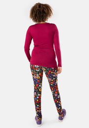 Rene Ditsy Floral Print Popsy Leggings