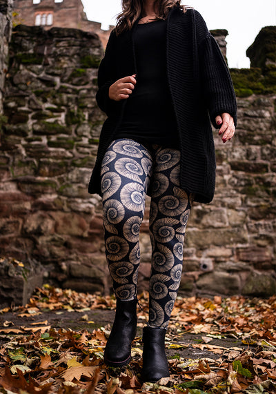 Rene Fossil Print Popsy Leggings