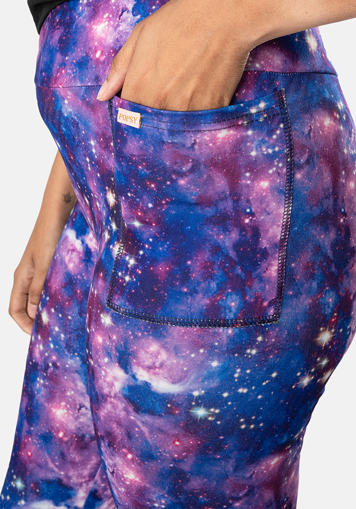 Rene Galaxy Print Popsy Leggings