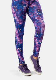 Rene Galaxy Print Popsy Leggings