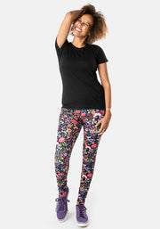 Rene Garden Rainbow Print Popsy Leggings