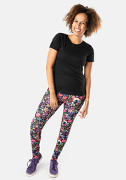 Rene Garden Rainbow Print Popsy Leggings