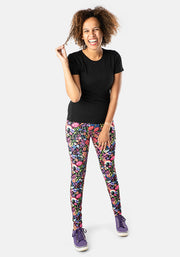 Rene Garden Rainbow Print Popsy Leggings