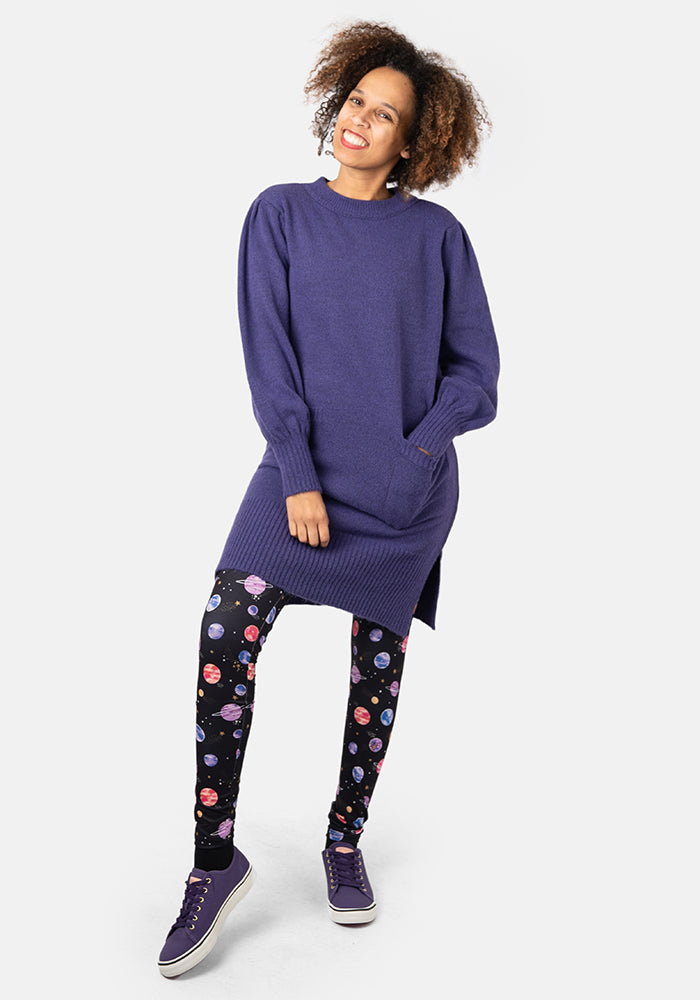 Rene Planets Print Popsy Leggings