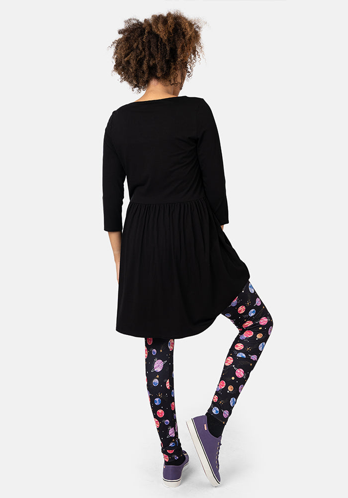 Rene Planets Print Popsy Leggings