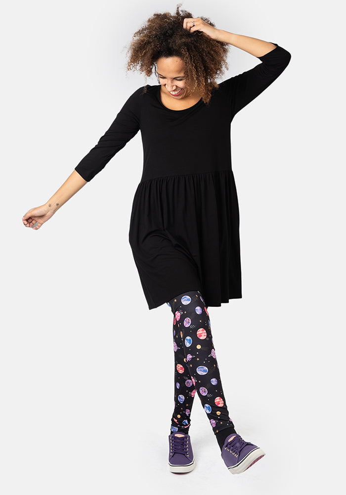 Rene Planets Print Popsy Leggings
