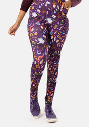 Rene Wizard Print Popsy Leggings
