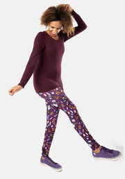 Rene Wizard Print Popsy Leggings