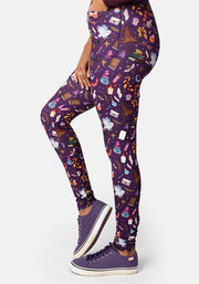 Rene Wizard Print Popsy Leggings