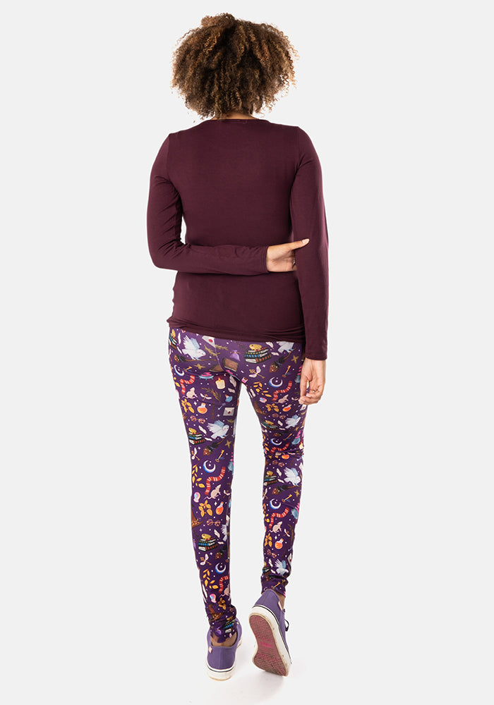 Rene Wizard Print Popsy Leggings
