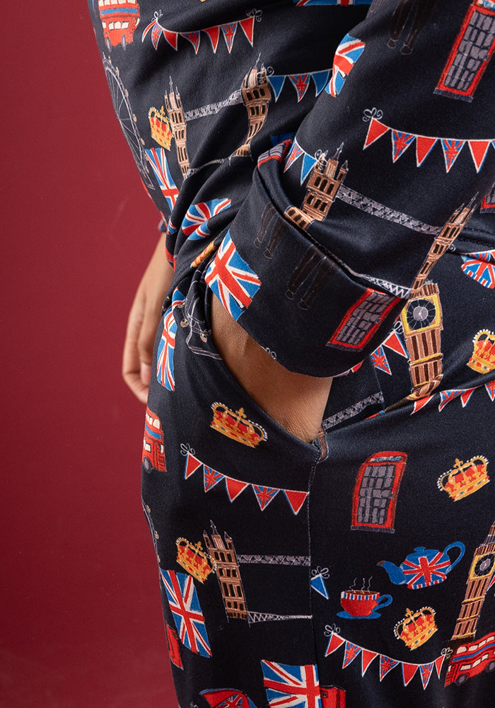 Regent London Print Pyjama Set