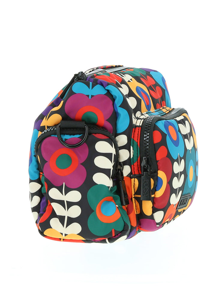 Retro Flower Cross Body Bag