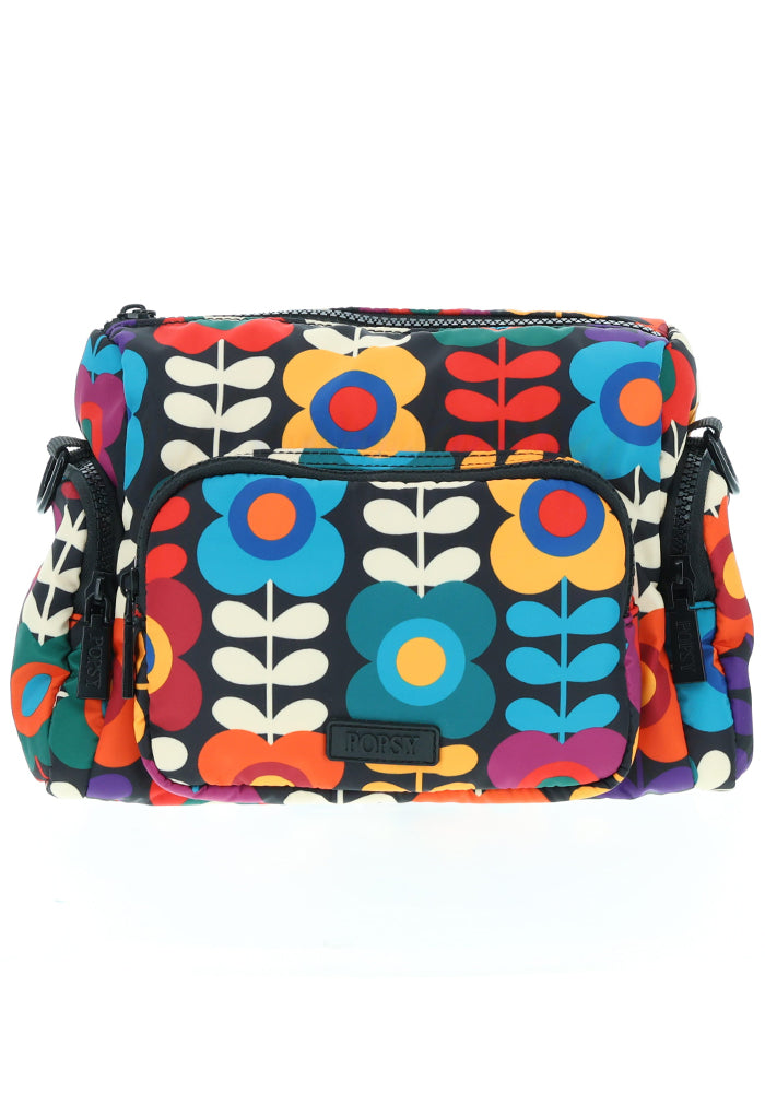 Retro Flower Cross Body Bag
