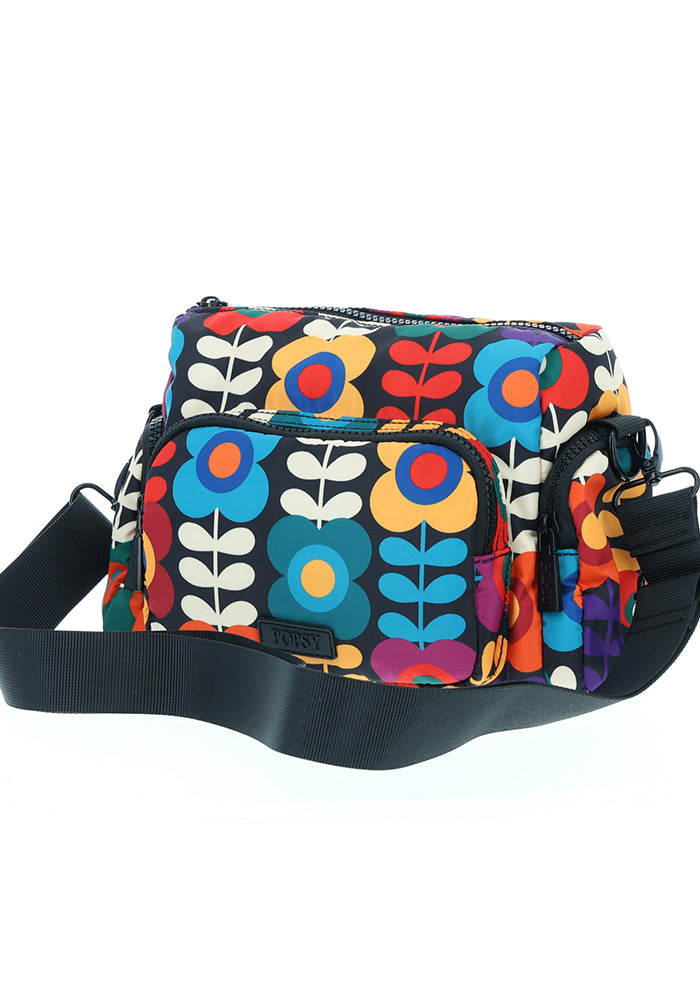 Retro Flower Cross Body Bag